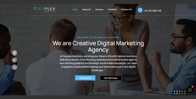 website preview