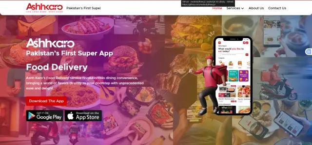 website preview